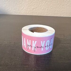 “Thank You" Sticker Roll set of 120